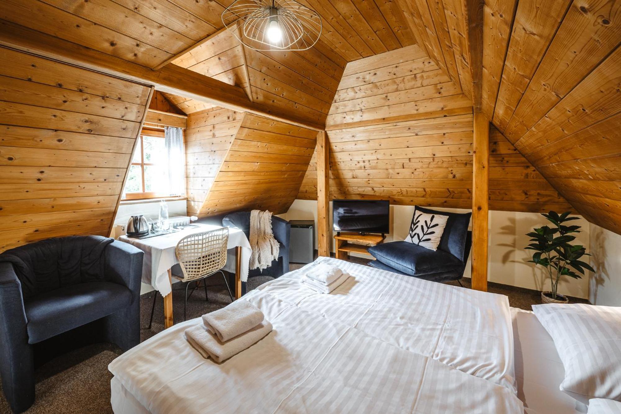 Hotel Frydl Prag Oda fotoğraf